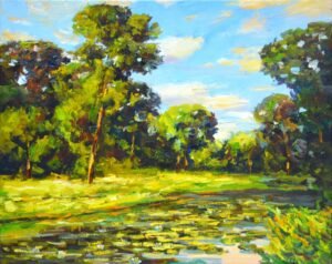 Summer landscape.