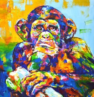 A monkey