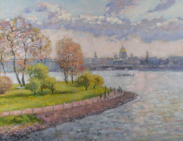 Saint Petersburg View of Hare Island Autumn