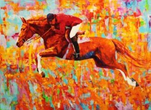 Show. Horses series.